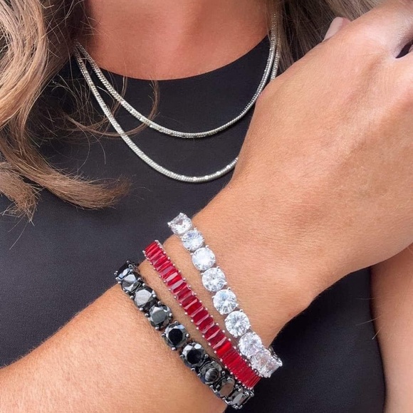 Park Lane Ruby Tennis Bracelet BNWT! - Picture 4 of 8